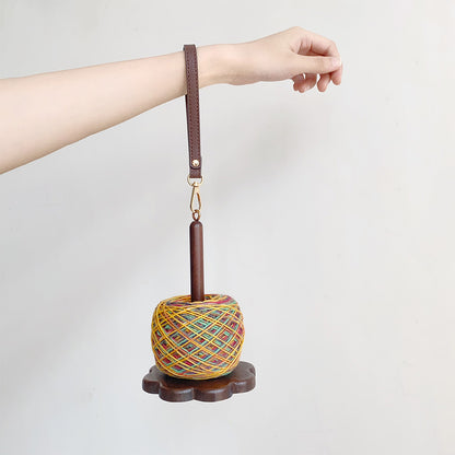 Wooden Portable Yarn Holder