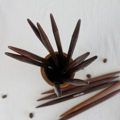 Rosewood 20cm/8'' Double Pointed Needles