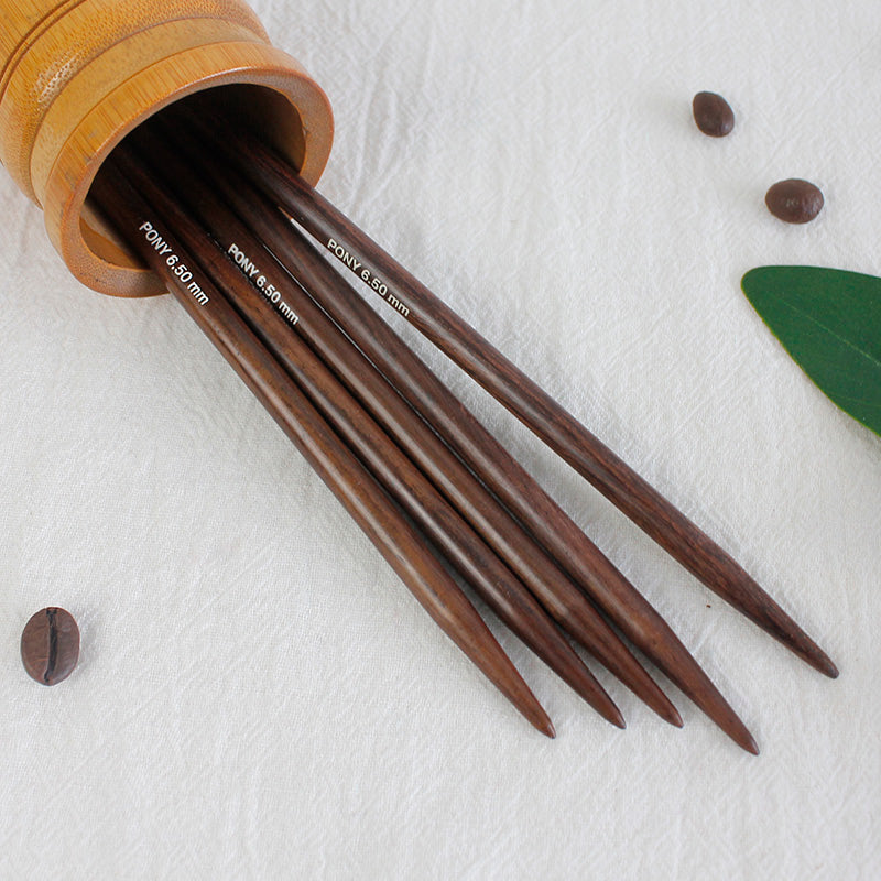 Rosewood 20cm/8'' Double Pointed Needles