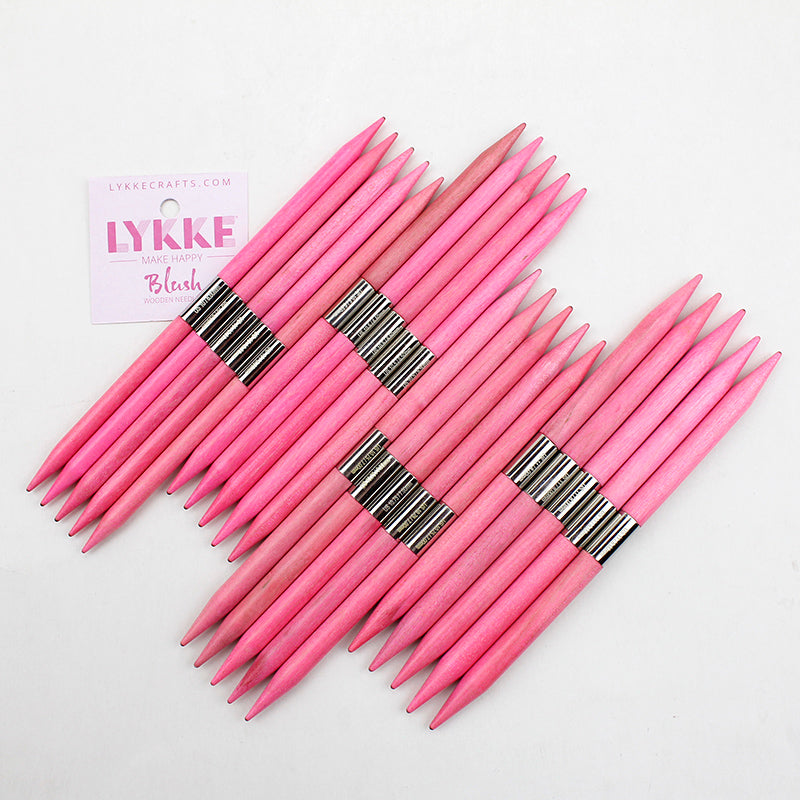 BLUSH 6"/15cm Double Pointed Needles