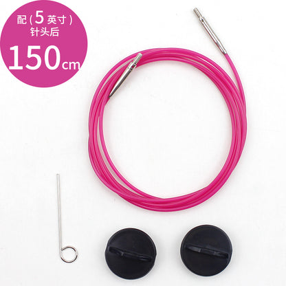 Blush Swivel Needle Cables