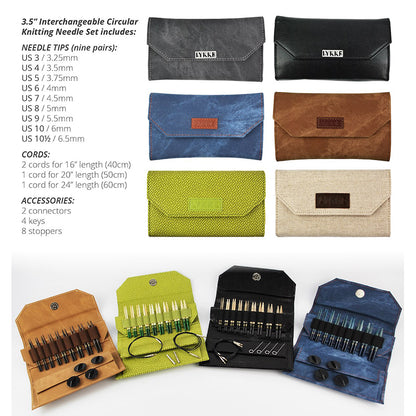 INDIGO 3.5" Interchangeable Needle Set