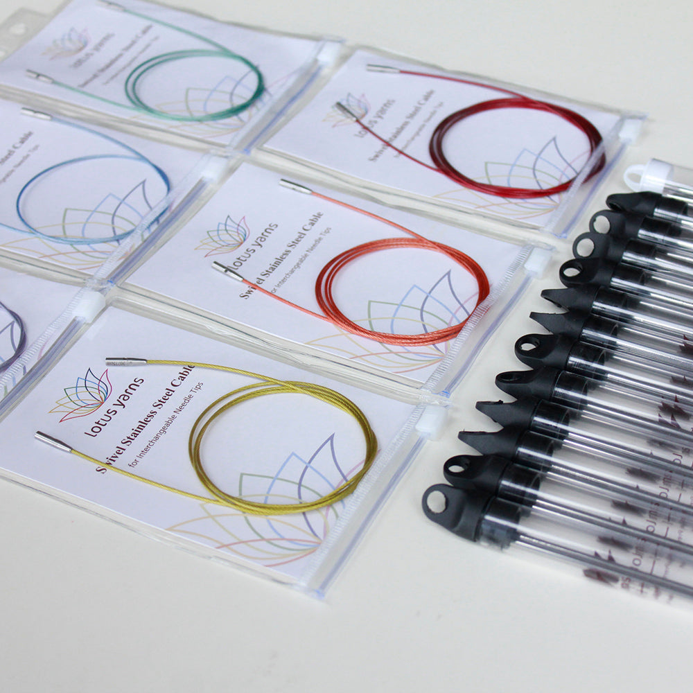 Premium Stainless Steel 5'' Interchangeable Needles