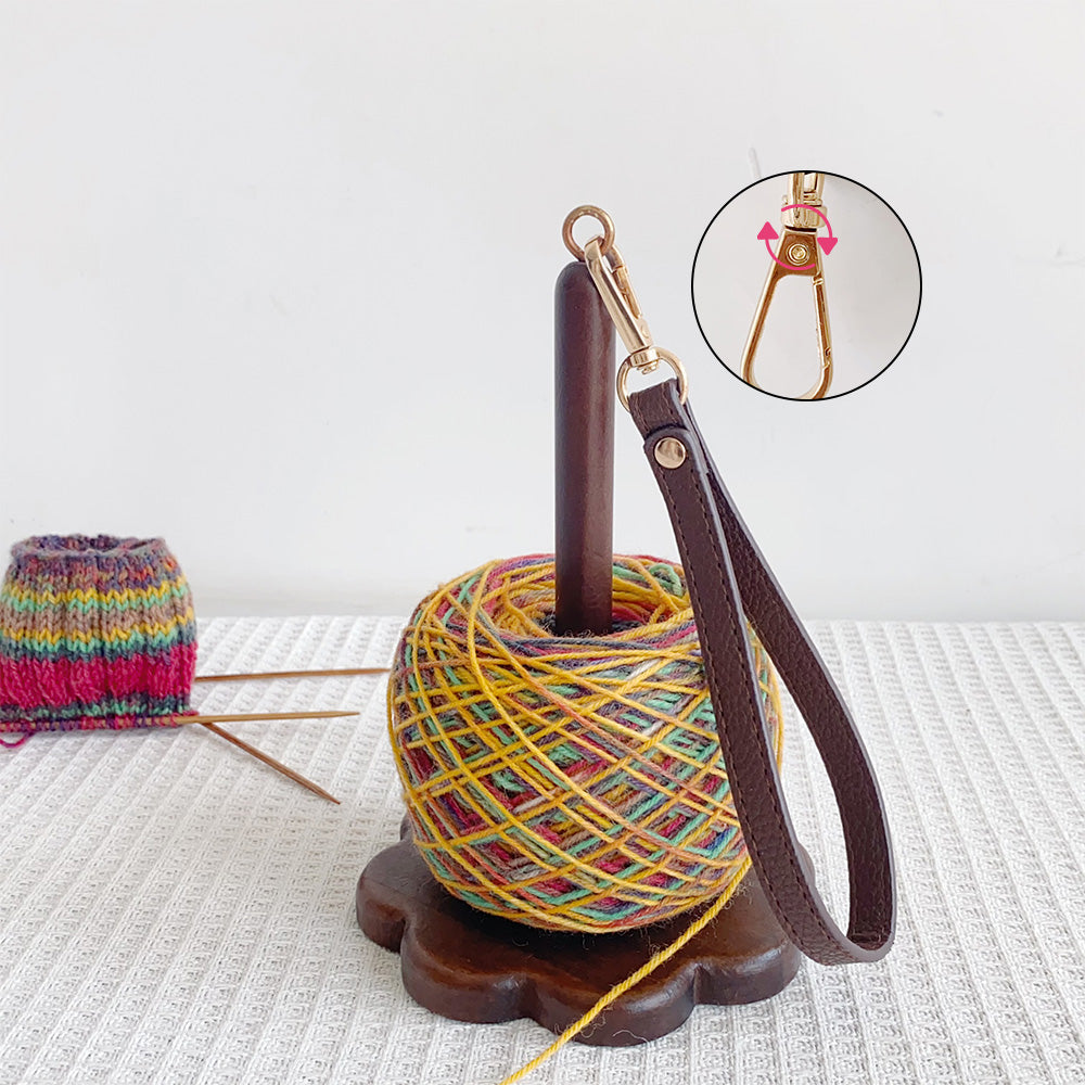 Wooden Portable Yarn Holder