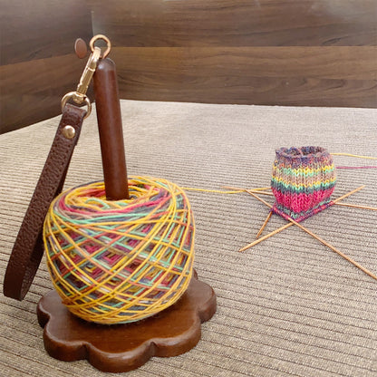 Wooden Portable Yarn Holder