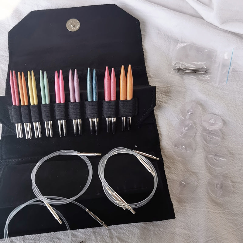 Colour 3.5" interchangeable needle set