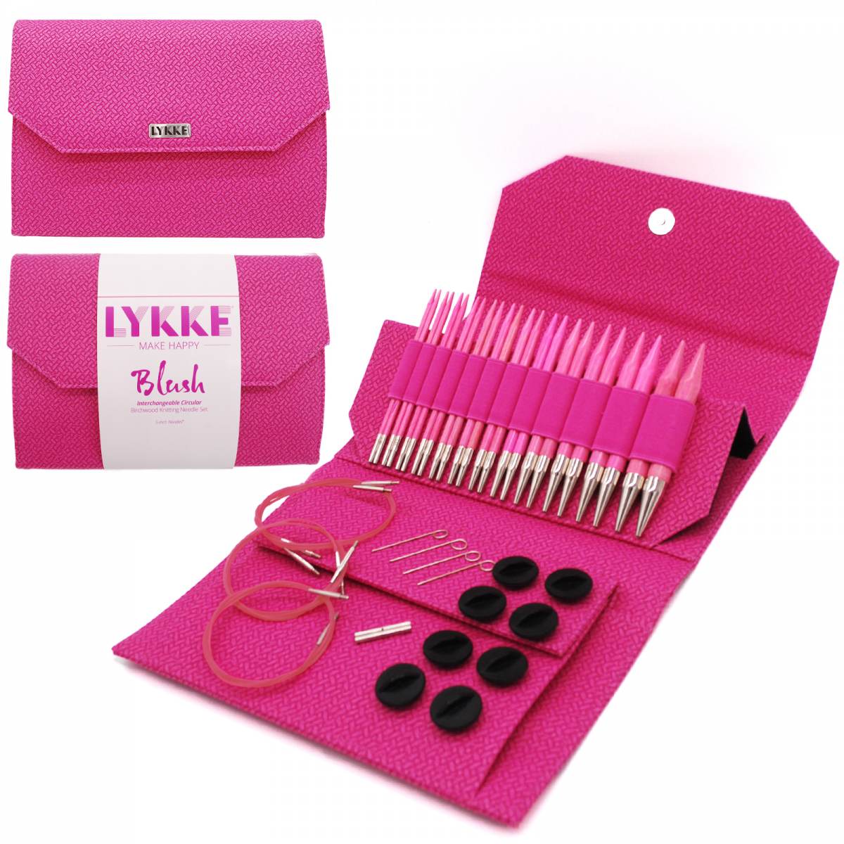 BLUSH 5'' Interchangeable Circular Needles Set