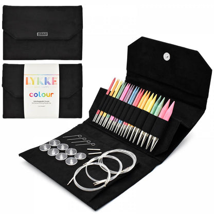 COLOUR 5'' Interchangeable Circular Needles Set