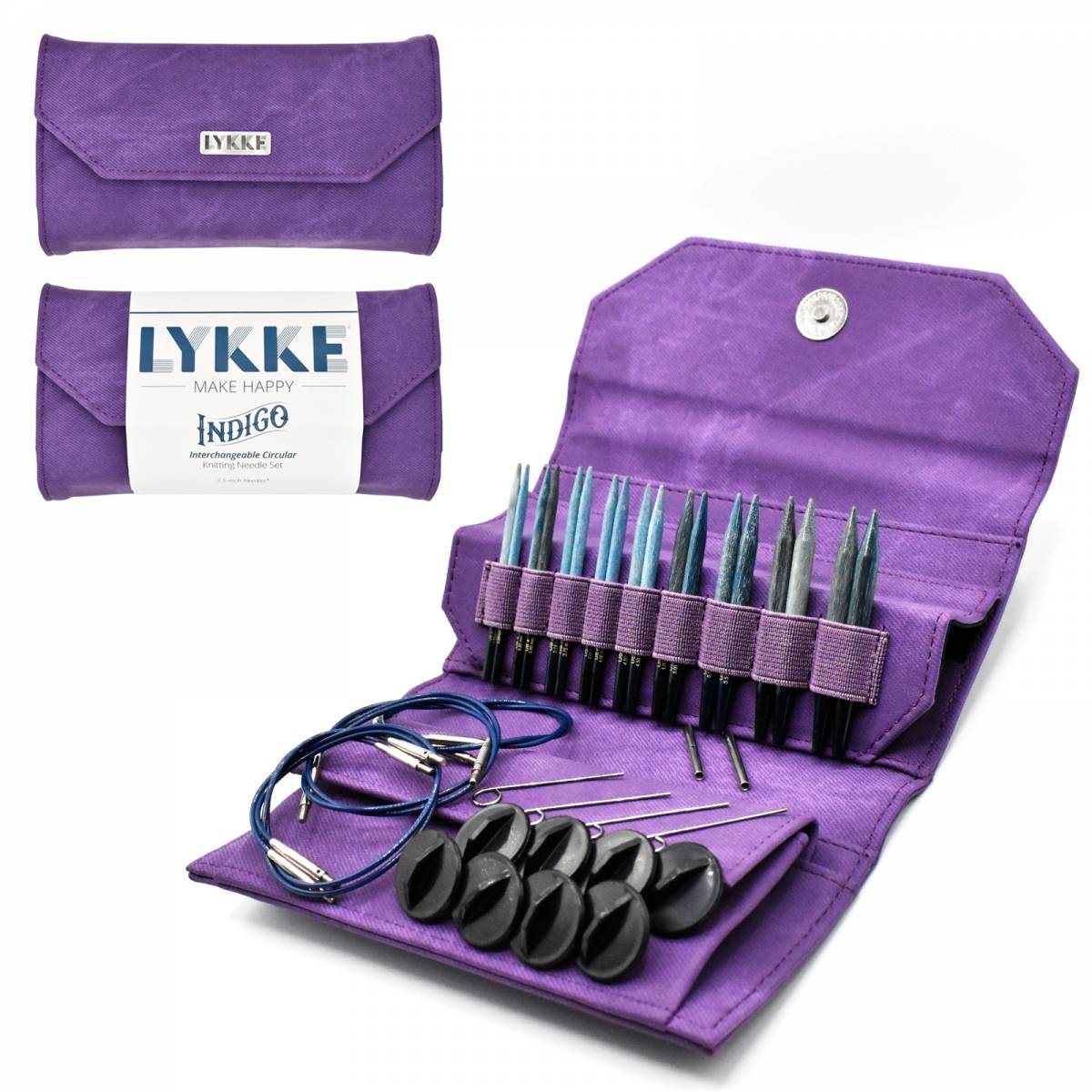 INDIGO 3.5" Interchangeable Needle Set