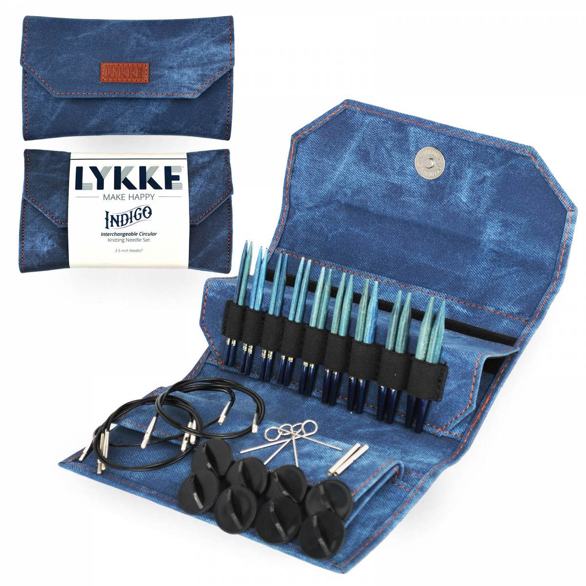 INDIGO 3.5" Interchangeable needle set