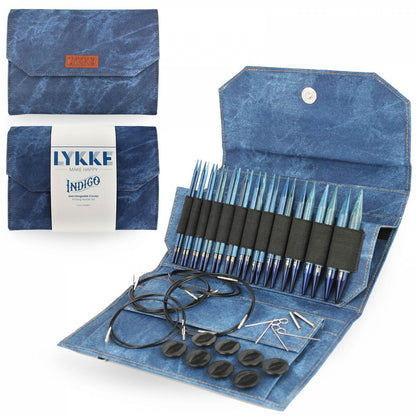 INDIGO 5'' Interchangeable Circular Needles Set